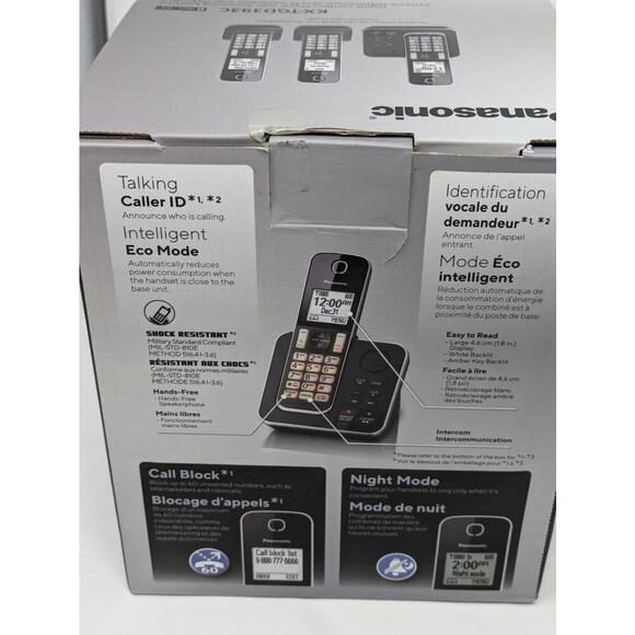 Panasonic KX-TGD393C 3-Headset Phone-Preowned Tested Works - Picture 12 of 12